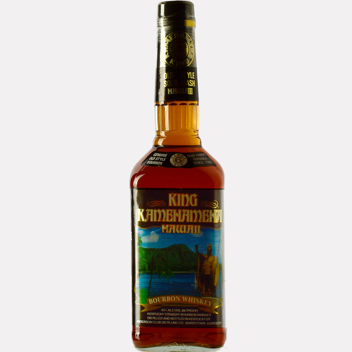 新品未使用KING KAMEHAMEHA ウイスキー 430ml 43% King Kamehameha Hawaii