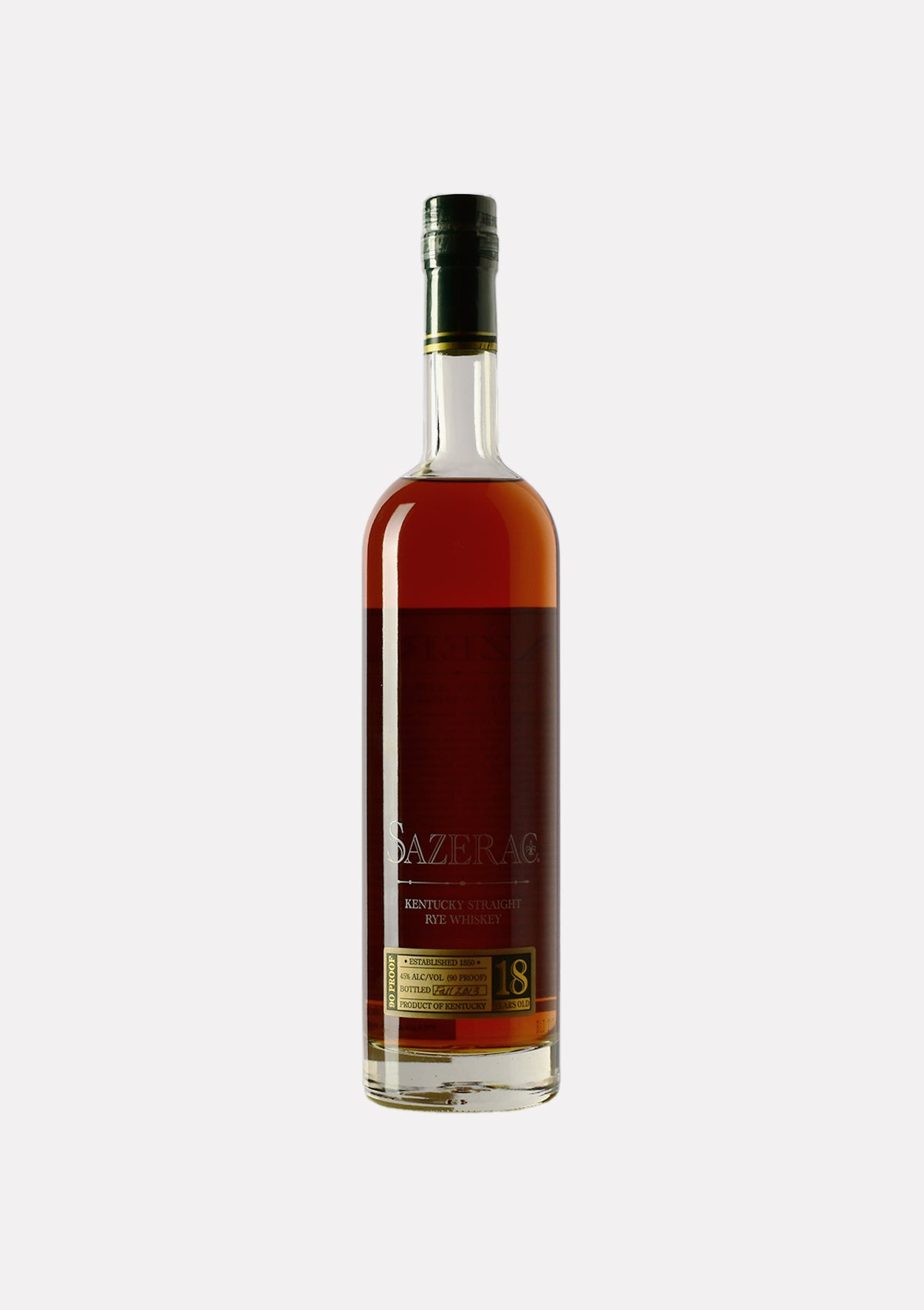 Sazerac Kentucky Straight Rye Whiskey 18 Jahre