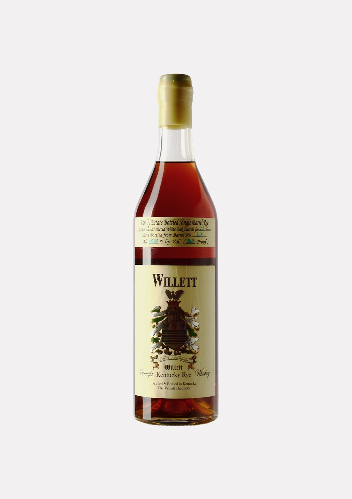 Willett Straight Kentucky Rye Whiskey 22 Jahre